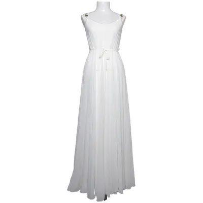 Maxi dress (White) from Ida Sjöstedt Elastane, Polyester, Viscose