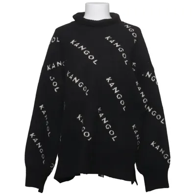 Turtleneck (Black, White) from Kangol x H&M Acrylic, Polyamide, Polyester, Wool