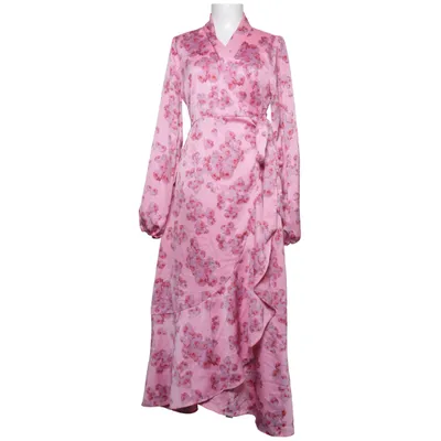Slå-om-kjole (Pink) fra Cras Genanvendt polyester