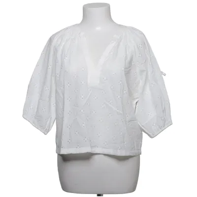 Blus (Vit) från H&M Ekologisk bomull