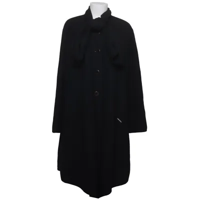 Coat (Black) from Geiger Acetate, Polyamide, Wool