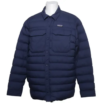 Dunjacka (Blå) från Patagonia Dun, Fjädrar, Återvunnen polyester