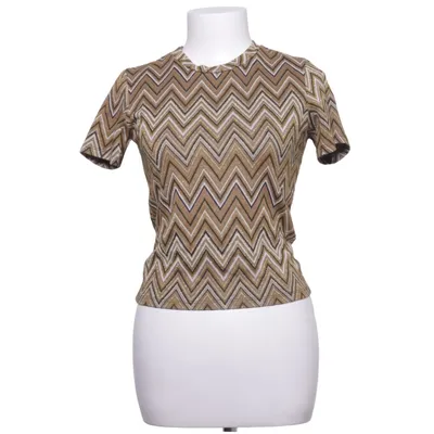Top (Zigzag Jaccquard Tee) van Costes Studio Elastaan, Metallvezel, Polyester, Viscose