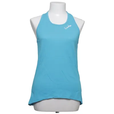 Débardeur de sport (Bleu) de Winshape Coton, Modal