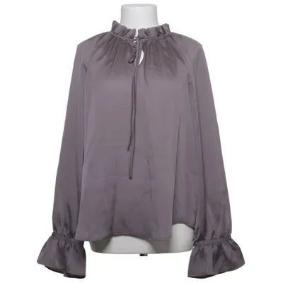 Bluse (Grå) fra Ann Taylor Elastan, Polyester
