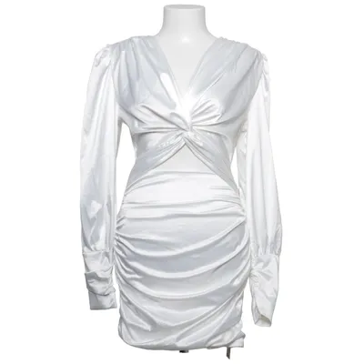 Dress (White) from Glamaker Elastane, Polyester