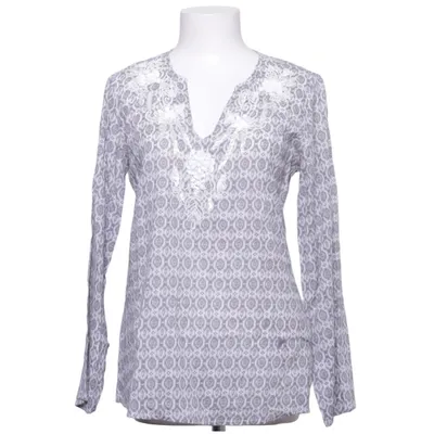 Blouse (Gray, White) from Emily van den Bergh Cotton