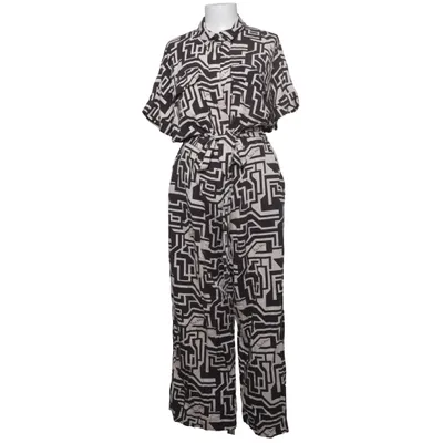 Jumpsuit (Schwarz, Weiß) von Richard Allan x H&M Viskose, Polyester