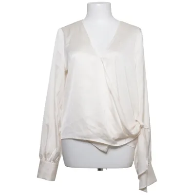 Slå-om bluse (Beige) fra NA-KD Reborn Polyester