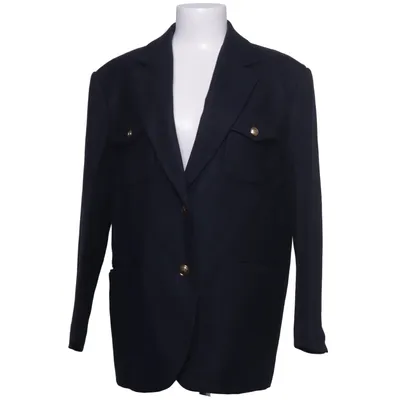 Blazer (Noir) de Sandro Acrylique, Coton, Polyester, Viscose, Laine