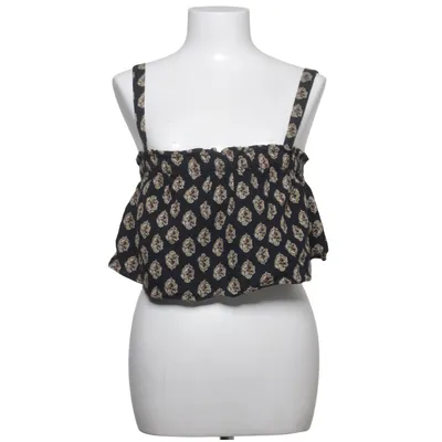 Crop top (Black, Multicolored) from Zara