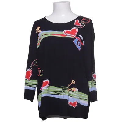 Lange mouwen shirt (Zwart, Meerkleurig) van G.W. Elastaan, Viscose