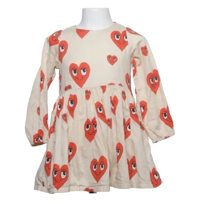 Klänning (Beige, Röd, Flerfärgad) från Mini Rodini