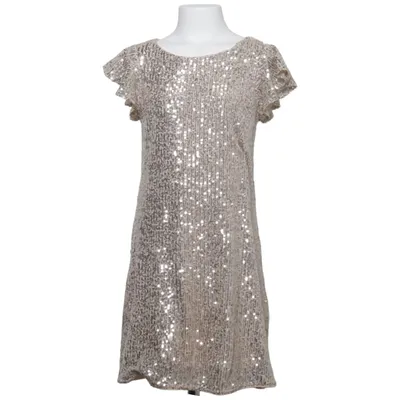 Cocktailklänning (Silverfärgad) från KappAhl Elastan, Polyester