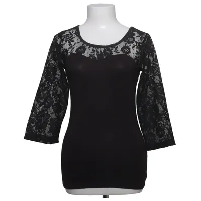Top (Zwart) van Vivance Collection Elastaan, Polyester, Viscose