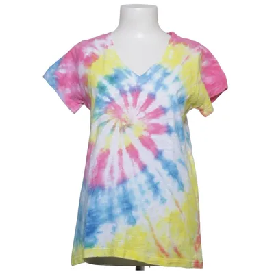 T-shirt (Pink, Blue, Yellow, Multicolored) from Jadicted Cotton