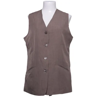 Suit vest (Brown) from Betty Polyester