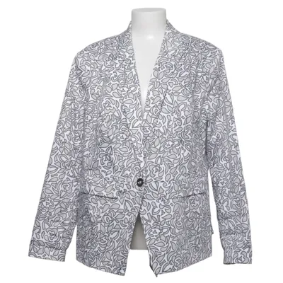 Blazer (Blanc, Gris) de Bonprix Coton, Élasthane