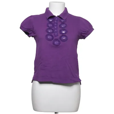 Pikétröja (Lila) från Sportmax Bomull, Elastan