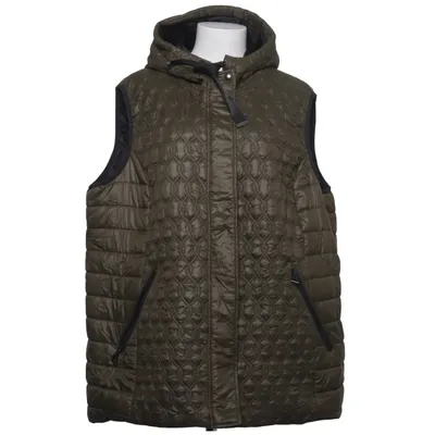 Gilet d'extérieur (Vert) de Laura Torelli Polyamide, Polyester