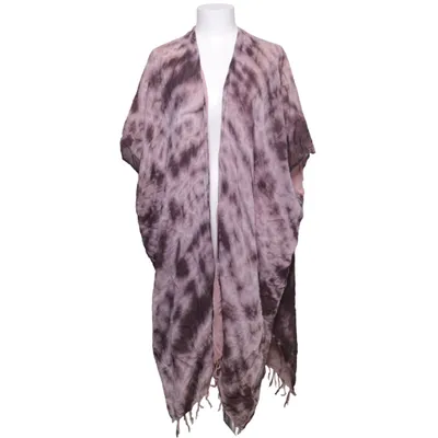 Poncho (Brun, Pink) fra Madekind Bomuld