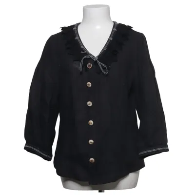 Blouse (Zwart) van Feelings Linnen
