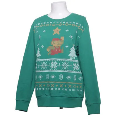 Jultröja (Grön, Flerfärgad) från Super Mario Bomull, Polyester