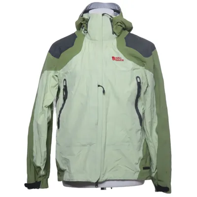 Outdoorjakke (Grøn, Flerfarvet) fra Fjällräven Elastan, Polyamid