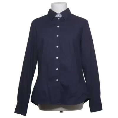 Chemise (Bleu) de Prêt Coton, Élasthane