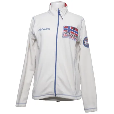 Fleece jas (Wit, Meerkleurig) van Nebulus Polyester