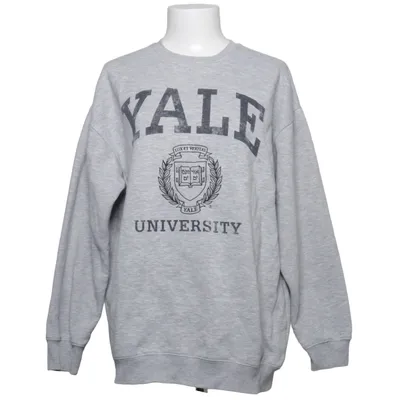 Collegetröja (Grå) från Yale Bomull, Polyester