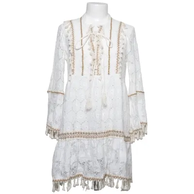 Dress (White) from Miss Charm Cotton, Polyester