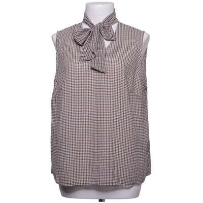 Strikblouse (Beige, Zwart, Bruin) van H&M Modern Classic Polyester