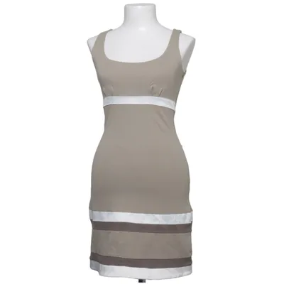Kleid (Beige, Weiß, Braun) von Rinascimento Baumwolle, Elasthan, Polyamid, Polyester, Viskose