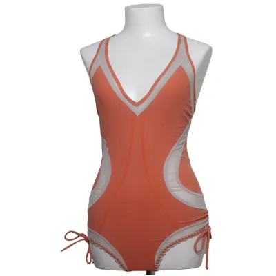 Swimsuit (Orange, Gray) from Adidas by Stella McCartney