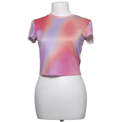 T-shirt (Pink, Lilla, Orange) fra Terranova Elastan, Polyester