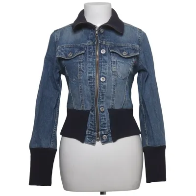 Jeansjacke (Blau, Schwarz) von Replay Blue Jeans Baumwolle, Wolle