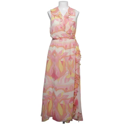 Omlottklänning (Rosa, Gul, Flerfärgad) från Mango Polyester