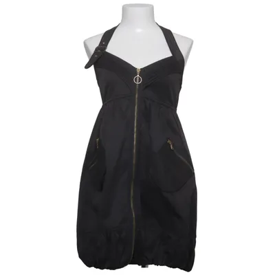 Dress (Black) from Miss Denim Cotton, Polyamide, Polyester