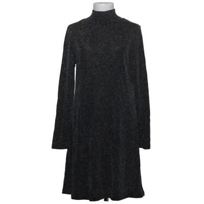 Dress (Black, Silver) from Geena Elastane, Metallic fiber, Polyamide