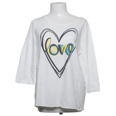 Långärmad t-shirt (Vit, Flerfärgad) från Lieblingsstück Bomull, Modal