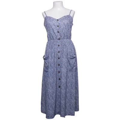 Klänning (Blå, Vit) från Angashion Bomull, Polyester