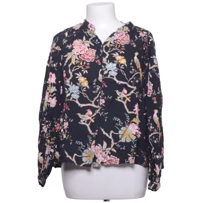 Blouse (Black, Multicolored) from GP & J Baker X H&M Lyocell, Viscose