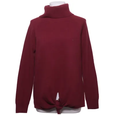 Pul à col roulé (Rouge) de Massimo Dutti Cachemire, Laine