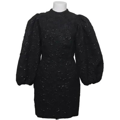 Kjole (Harriet short dress) fra Samsøe & Samsøe Elastan, Metallfiber, Polyester