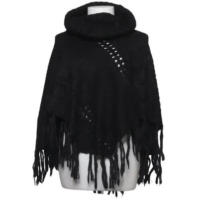 Poncho (Noir) de Miss Milla Acrylique