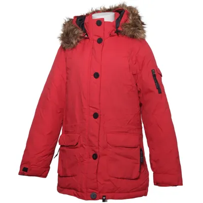Vinterkappa (Röd) från Jeane Blush Polyamid, Polyester
