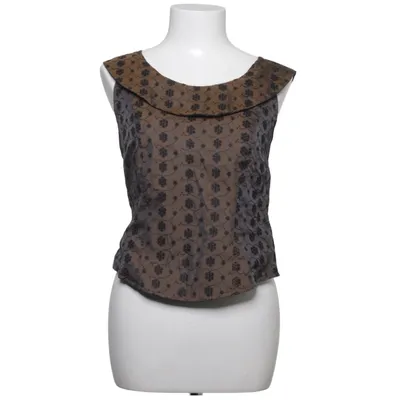 Haut (Marron, Noir) de Giorgio Polyester, Viscose