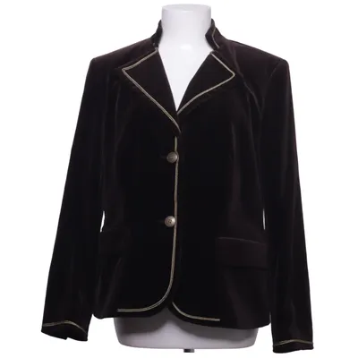Blazer (Brun) fra Uta Raasch Bomuld, Elastan, Modal, Viscose