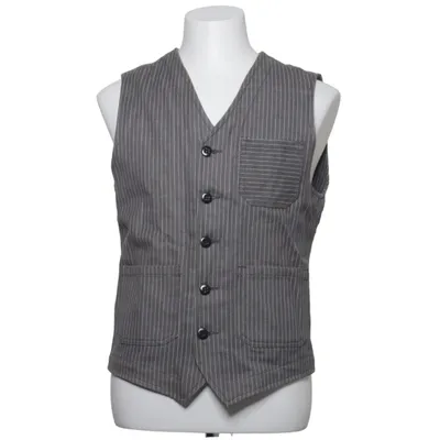 Ytterväst (Grå, Vit) från Pike Brothers Bomull